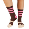 Chocolate Glazed Donut Socks